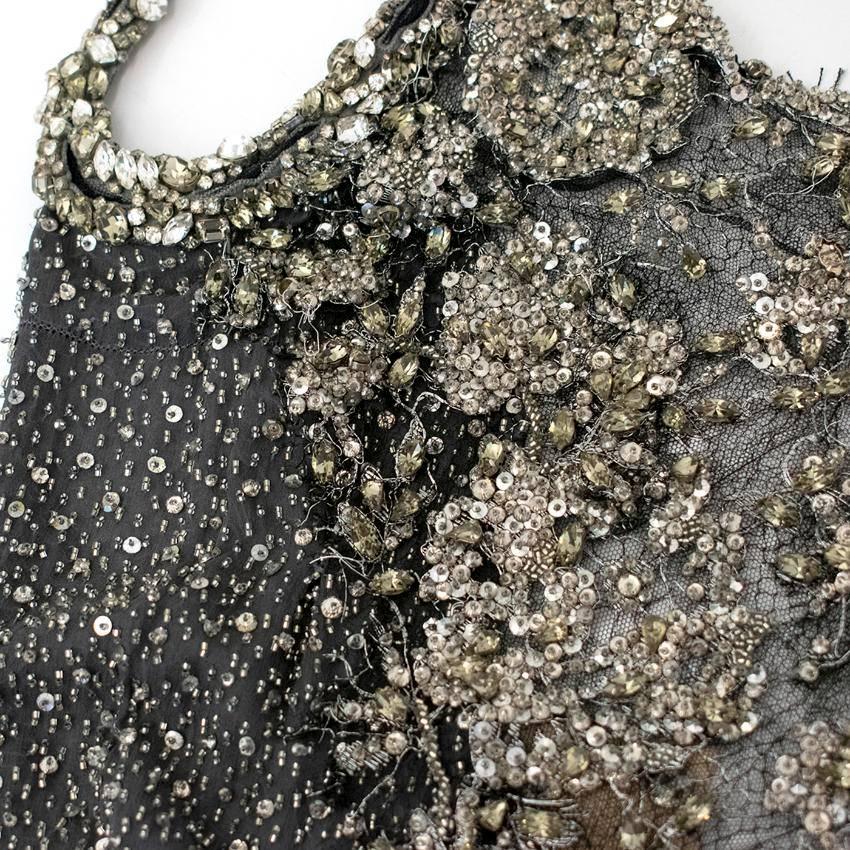 Black Ralph & Russo Sequined Dress