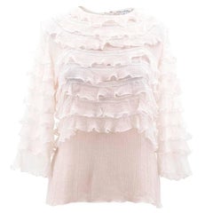 Oscar de la Renta Silk Blouse 6