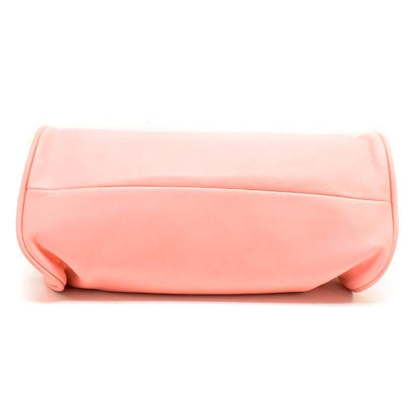 Women's or Men's Chanel Vintage Pink Camellia Flower Bag For Sale