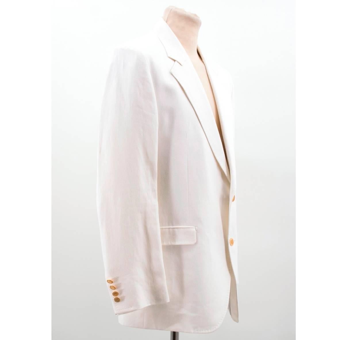 Gray Dolce & Gabbana White Jacket For Sale