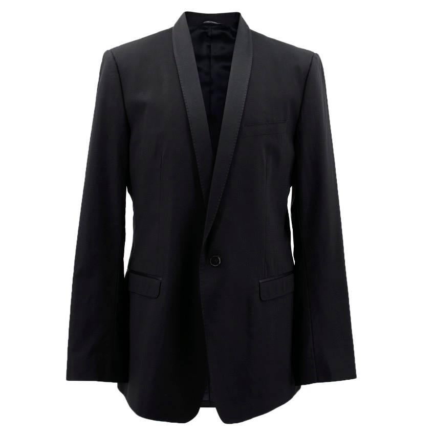 Dolce & Gabbana Black Tuxedo Jacket For Sale