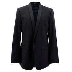 Dolce & Gabbana Black Tuxedo Jacket