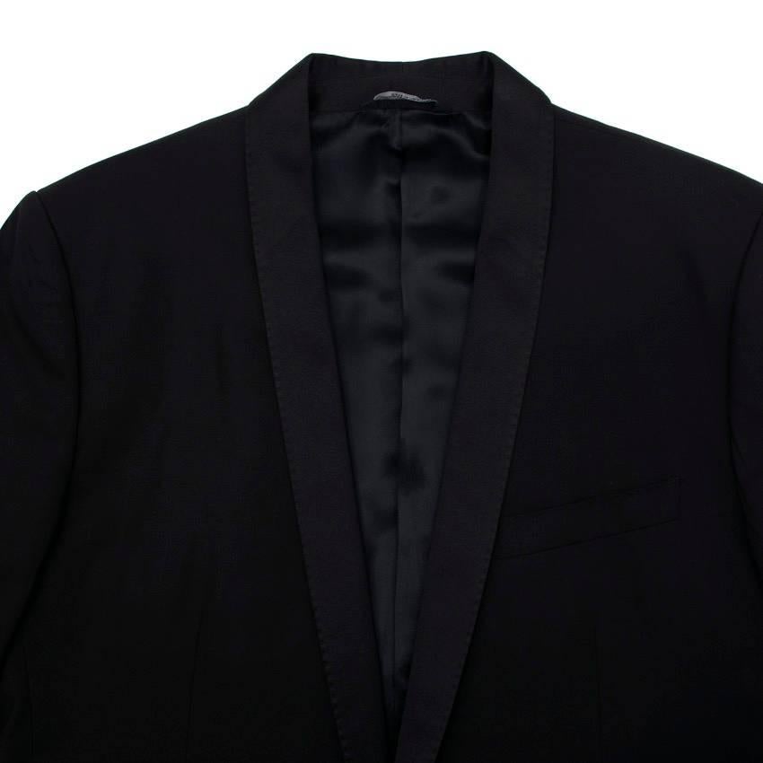 Dolce & Gabbana Black Tuxedo Jacket For Sale 2