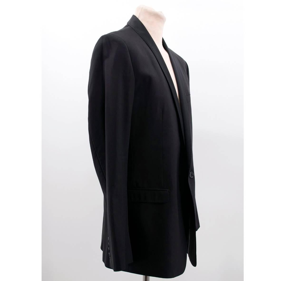 Dolce & Gabbana Black Tuxedo Jacket In New Condition For Sale In London, GB