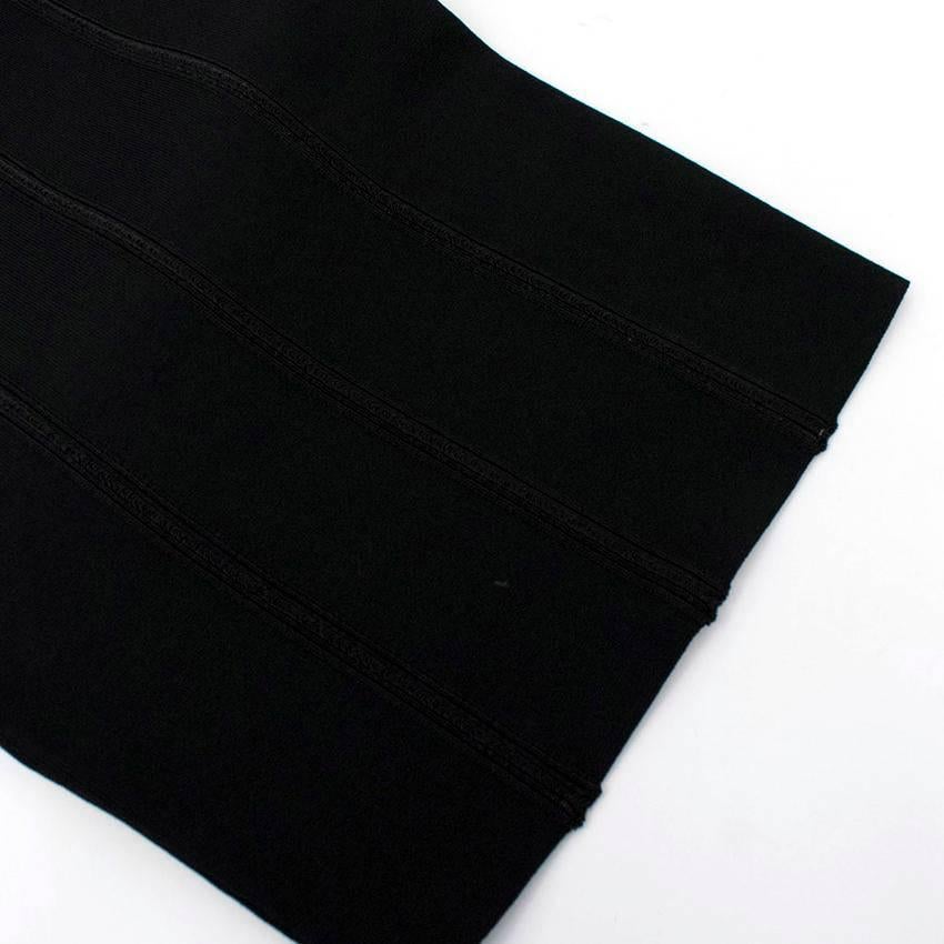Victoria Beckham Black Midi Dress For Sale 5