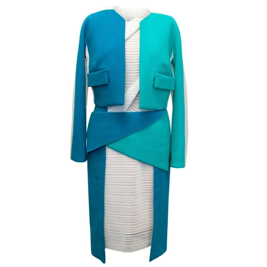 Roland Mouret Dress With Matching Jacket For Sale