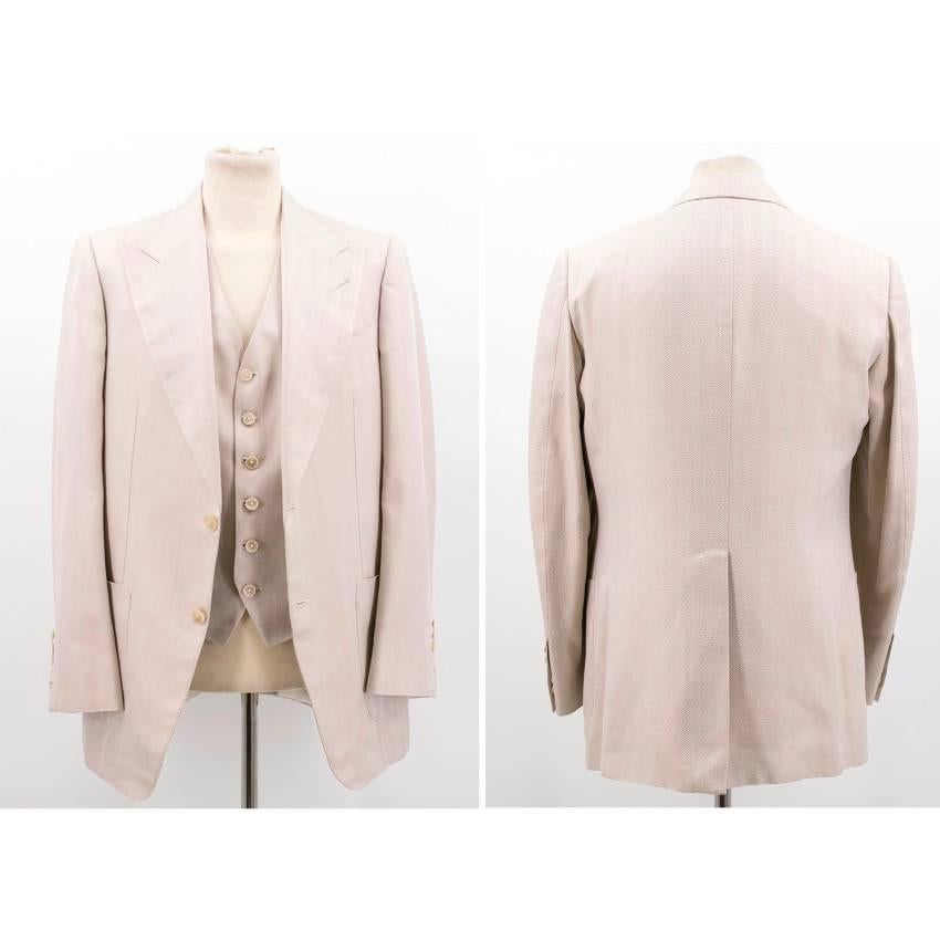 tom ford beige suit
