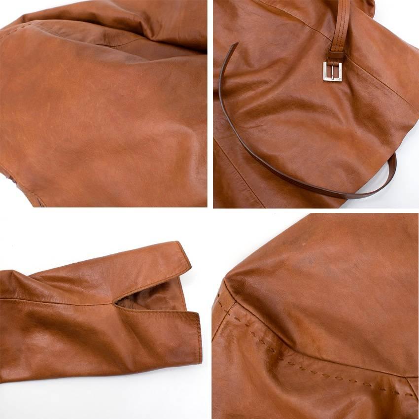 Gianfranco Ferre Leather Top For Sale 3