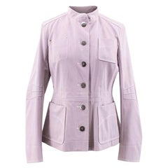 Louis Vuitton Lavender Military Jacket