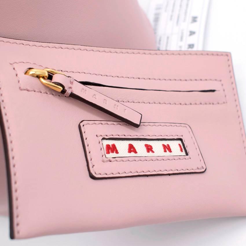 Women's Marni Pink Pannier Bucket Bag