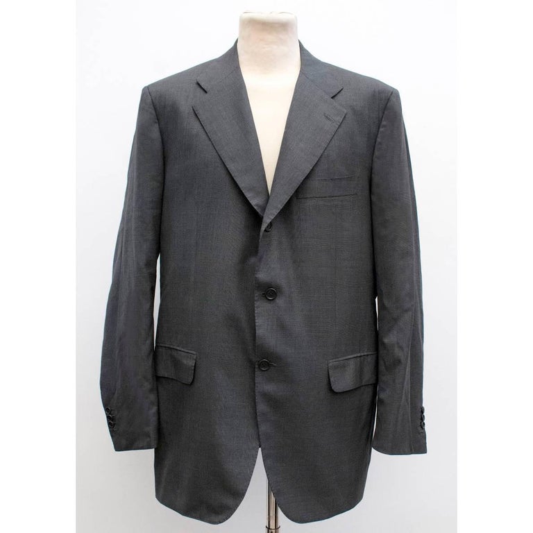Kiton Wool Check Suit For Sale at 1stDibs | kiton suits for sale