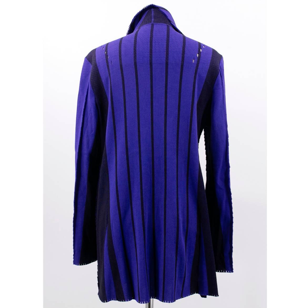 Issey Miyake Knit Cardigan For Sale 3