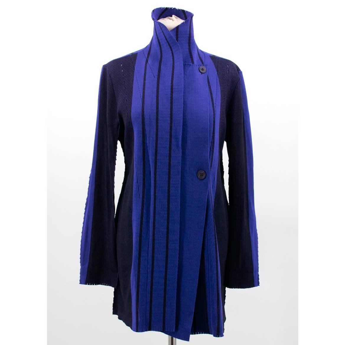 Issey Miyake Knit Cardigan For Sale 4