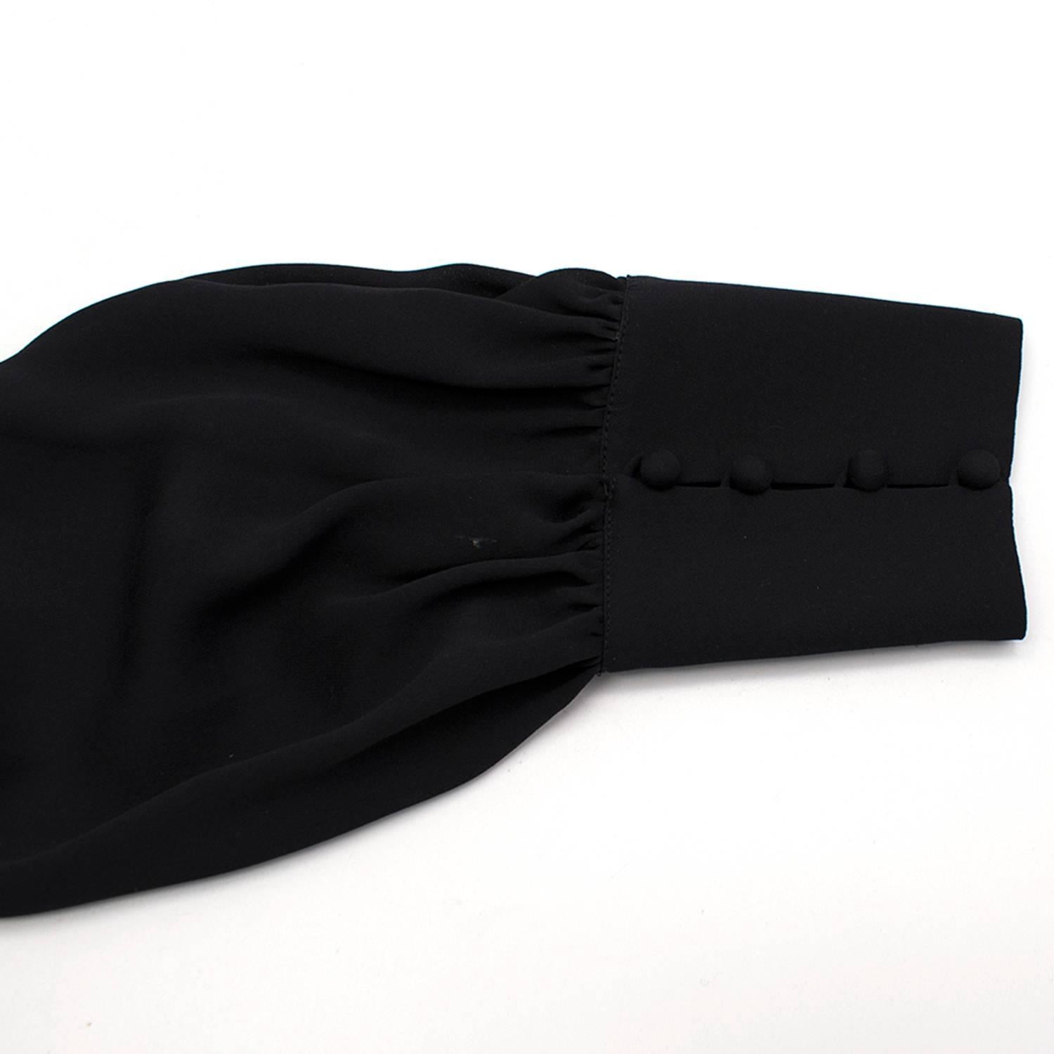 Gucci Black Silk Gown For Sale 3