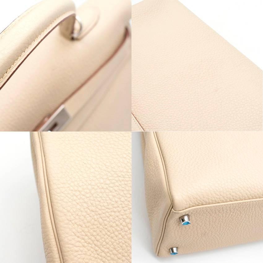 Hermes Parchemin Togo Leather 35cm Kelly Bag For Sale 1