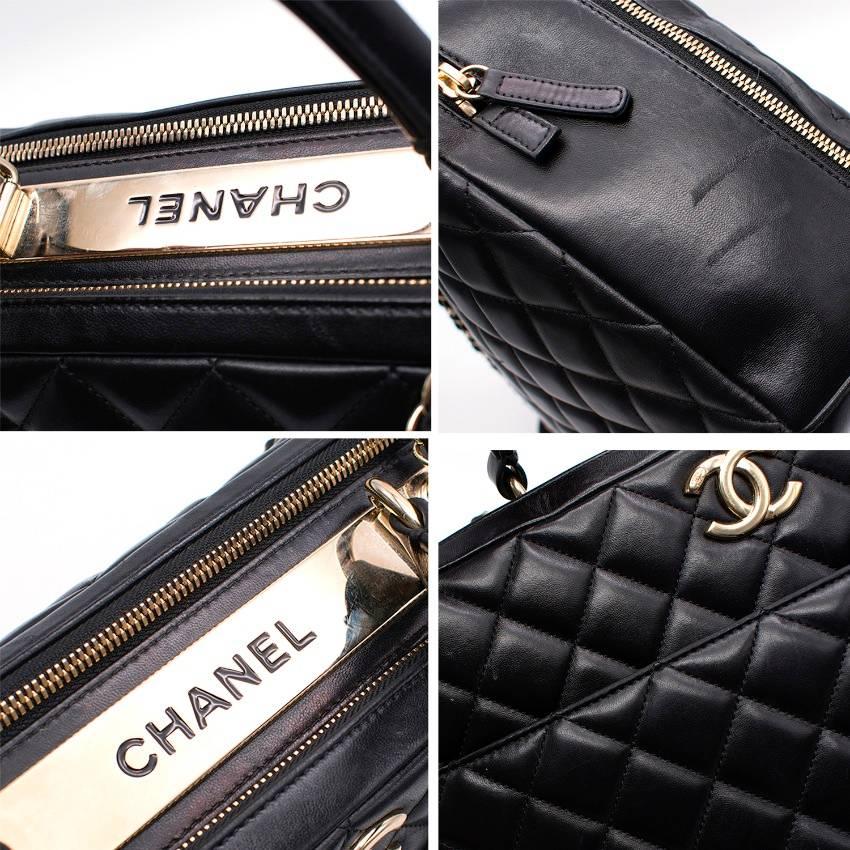 Chanel Lambskin Briefcase Bag  For Sale 1