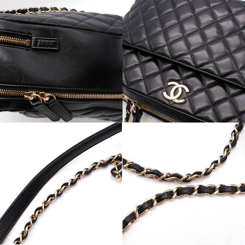 Women's Chanel Lambskin Briefcase Bag  For Sale