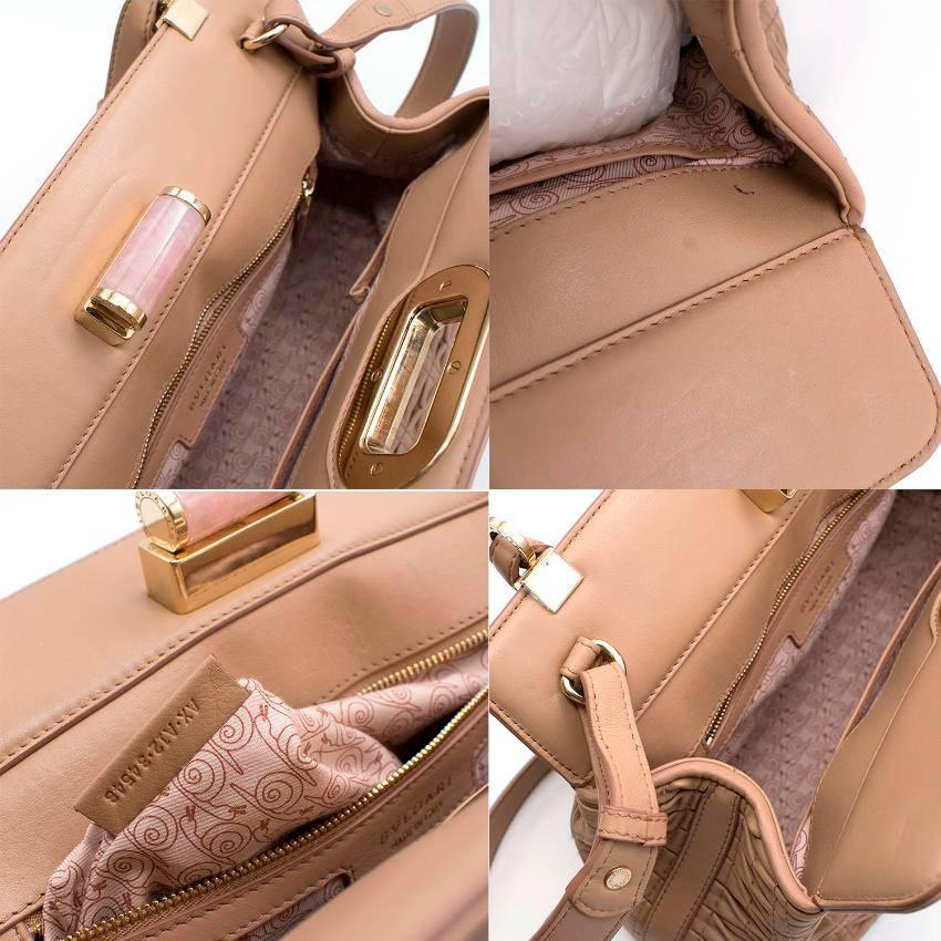 Bvlagari 'Isabella Rossellini' Bag in Nappa Leather For Sale 5