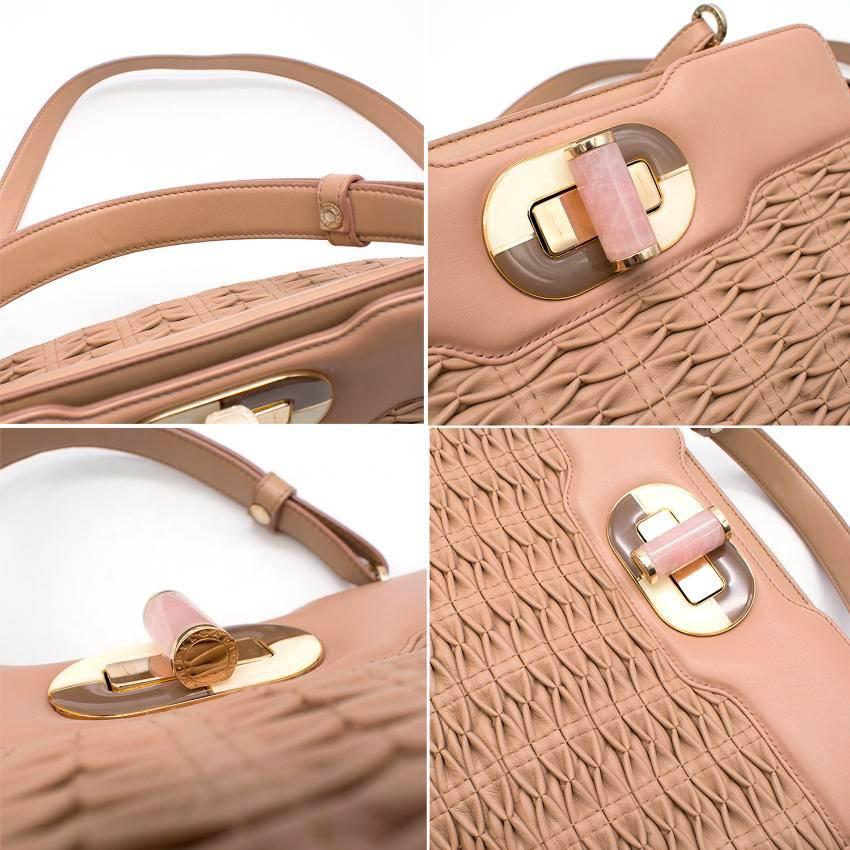 Bvlagari 'Isabella Rossellini' Bag in Nappa Leather For Sale 3