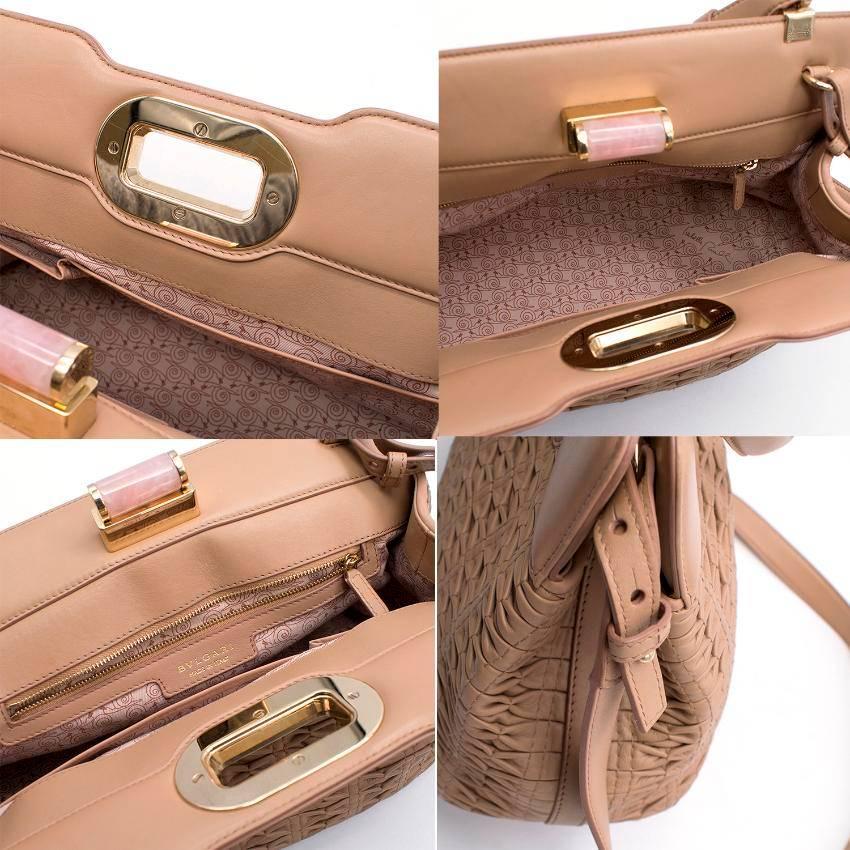 Bvlagari 'Isabella Rossellini' Bag in Nappa Leather For Sale 4