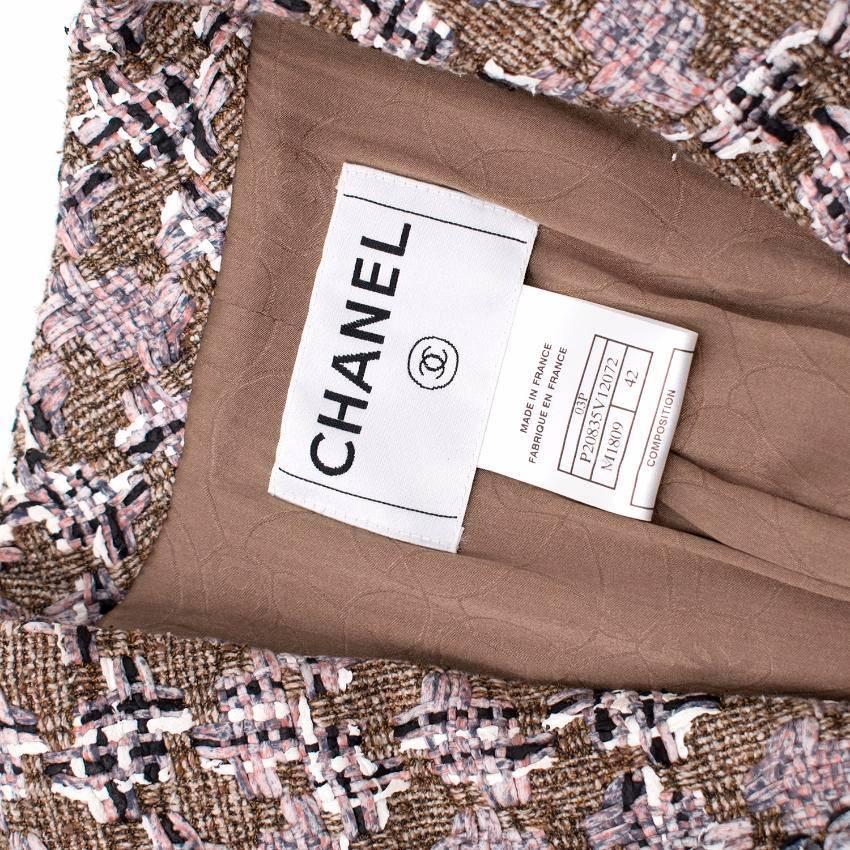  Chanel Tweed Wool Blazer  For Sale 1