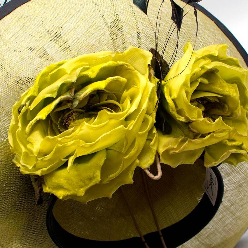 Siggi London Bespoke Floral Headpiece  For Sale 2