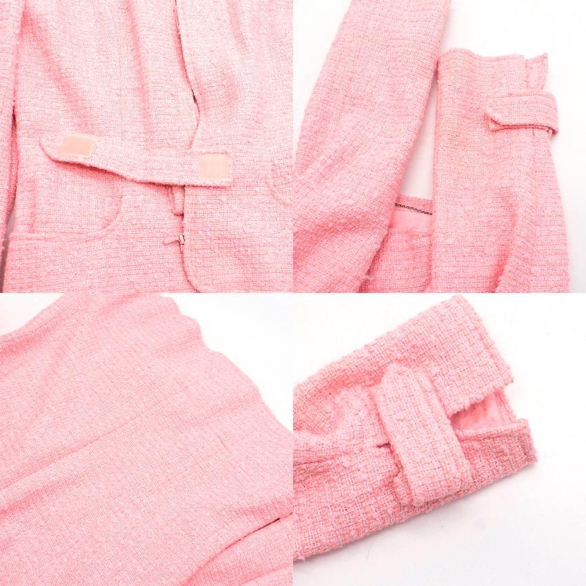 Chanel Pink Cotton Blend Tweed 