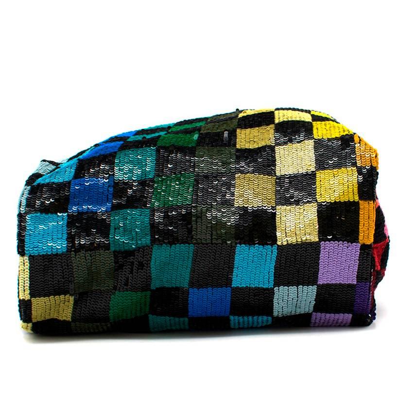 Ashish multicoloured sequined bag, current 2018 Collection In New Condition In London, GB