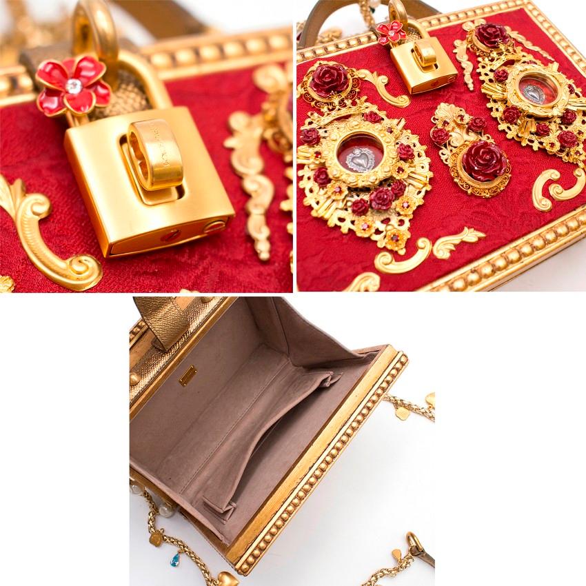 Dolce & Gabbana Embellished Box Bag For Sale 1