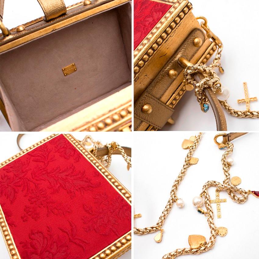 Dolce & Gabbana Embellished Box Bag For Sale 2