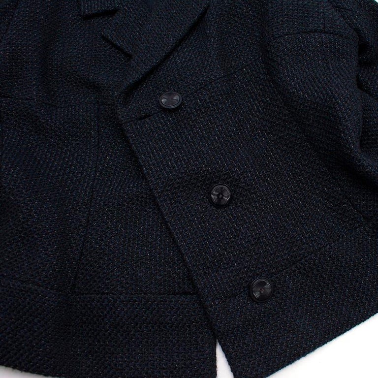 Chanel Tweed Blazer and Skirt Coordinate Set Size XL at 1stDibs ...