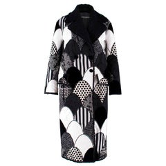 Dolce & Gabbana Patchwork Printed Coat