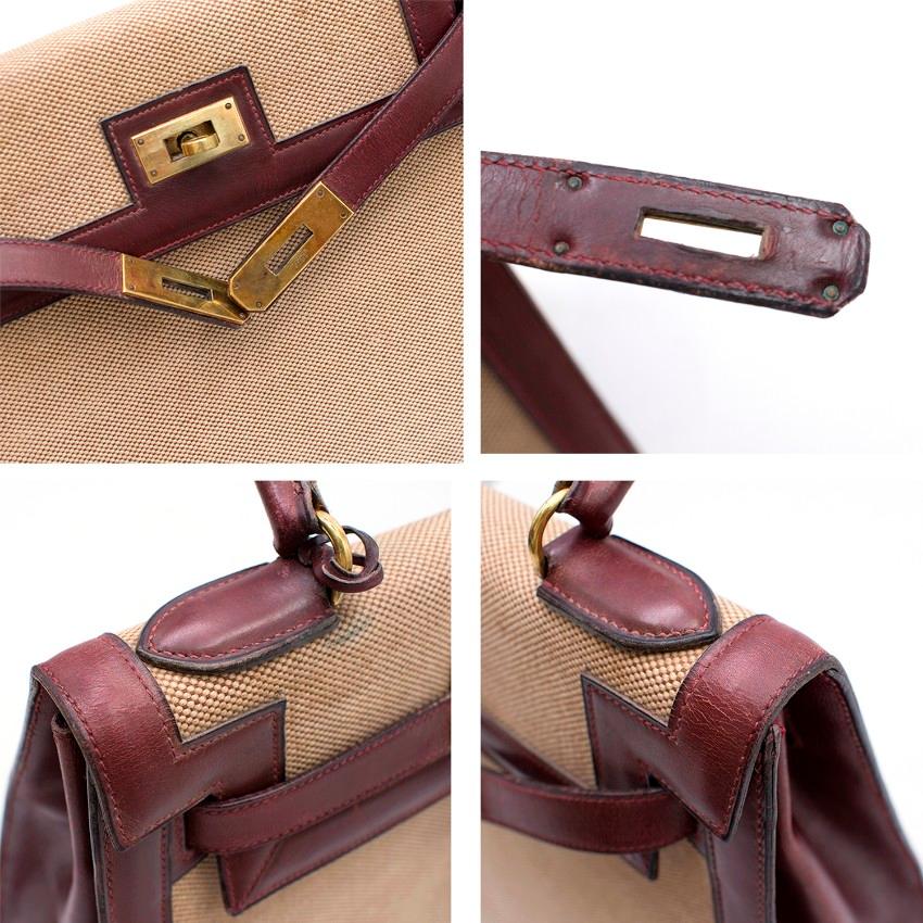 hermes kelly canvas