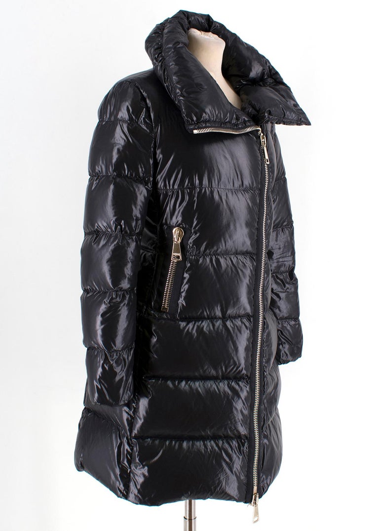 Moncler “Joinville” Asymmetric Padded Coat Size 0-2 at 1stDibs