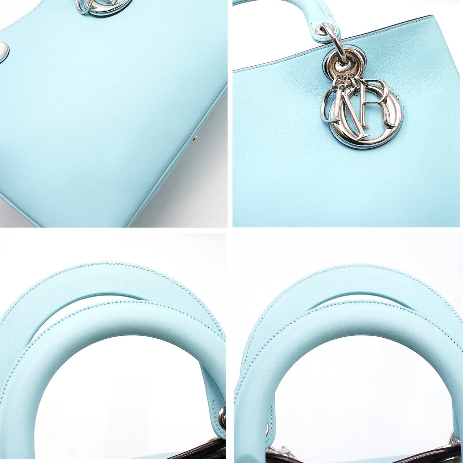 Dior Blue Diorissimo Bag For Sale 5