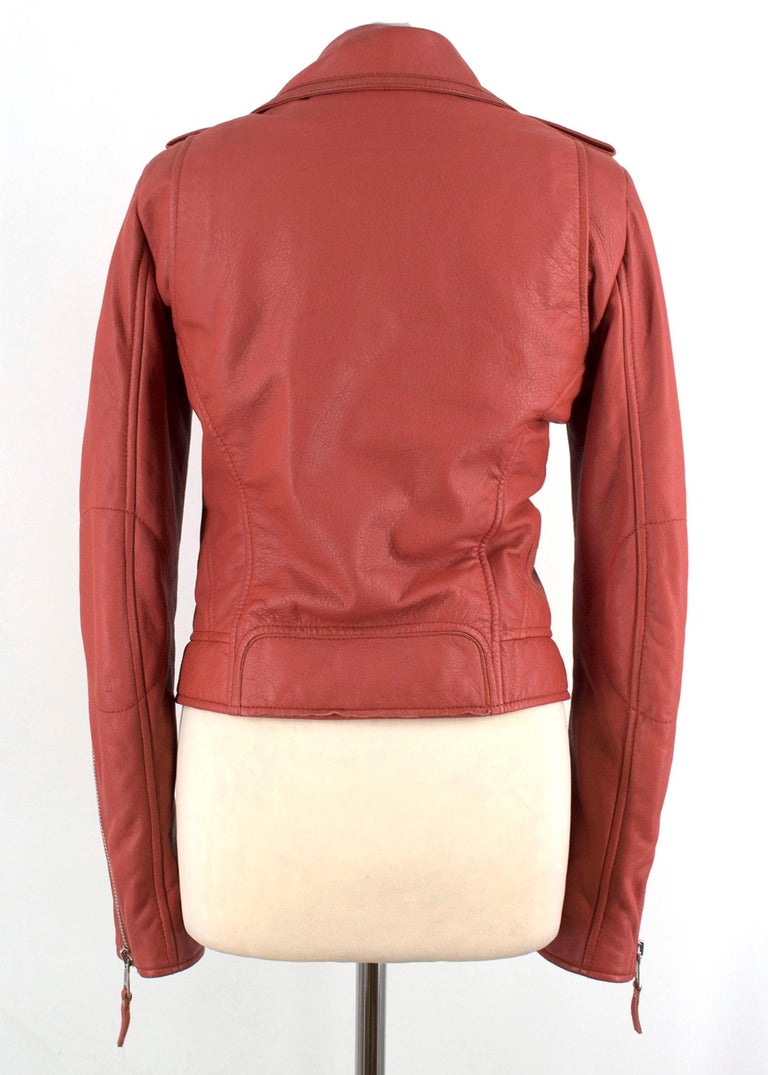 balenciaga red jacket