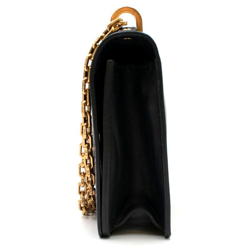 Black Christian Dior J'adior Calfskin Shoulder Bag - Current For Sale