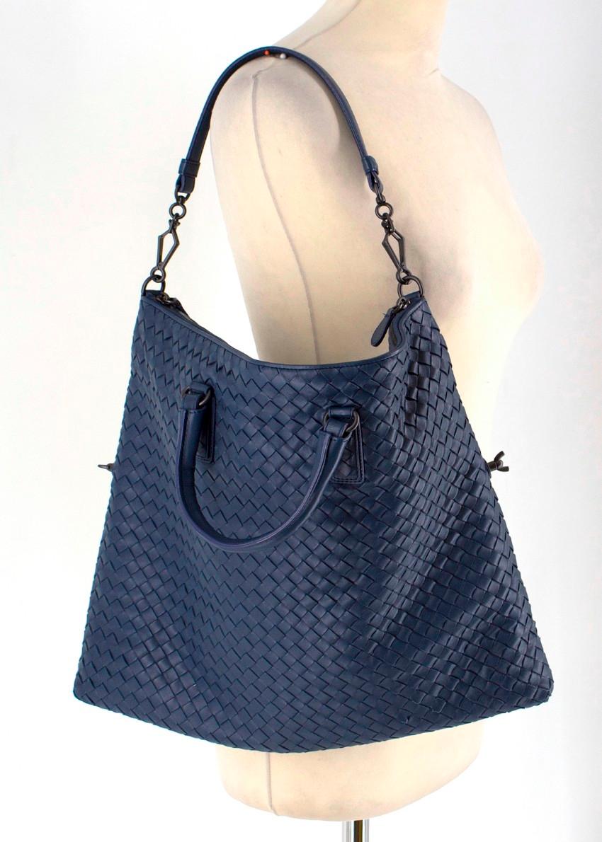 Bottega Veneta Light Tourmaline Intrecciato Nappa Leather Bag For Sale 1