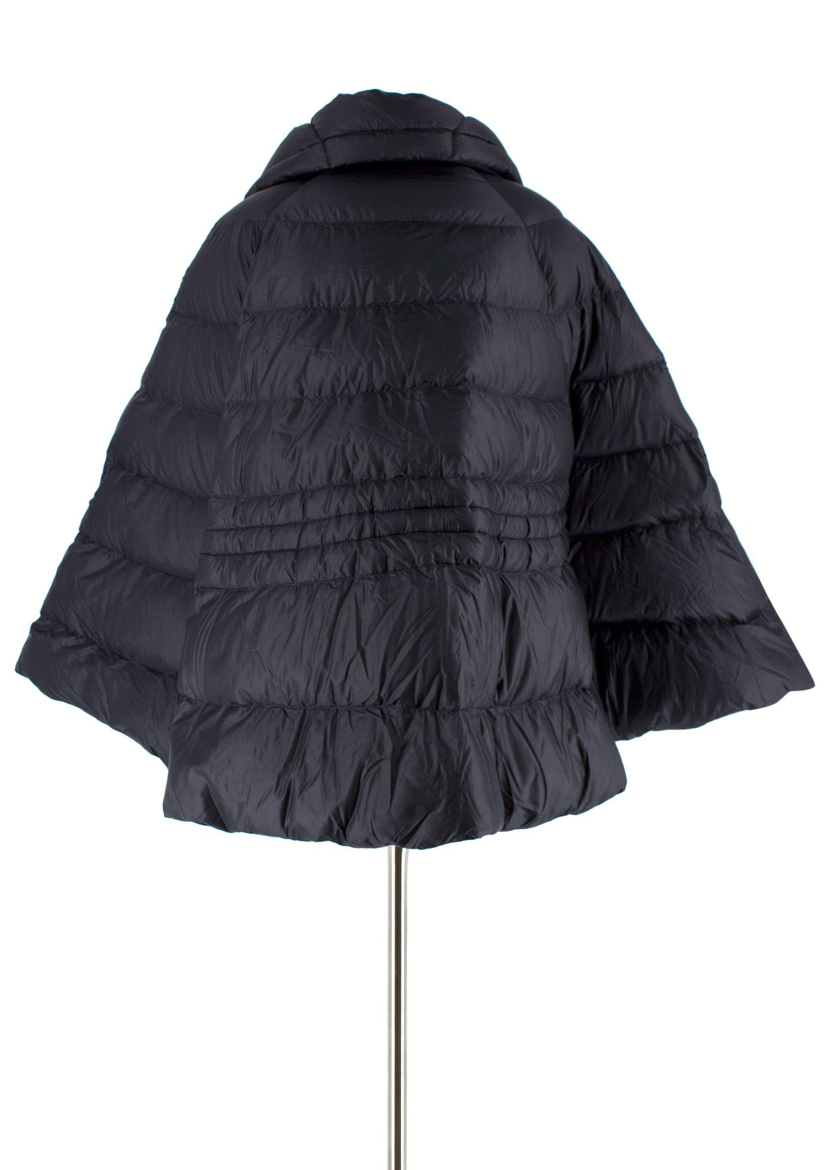 moncler puffer cape