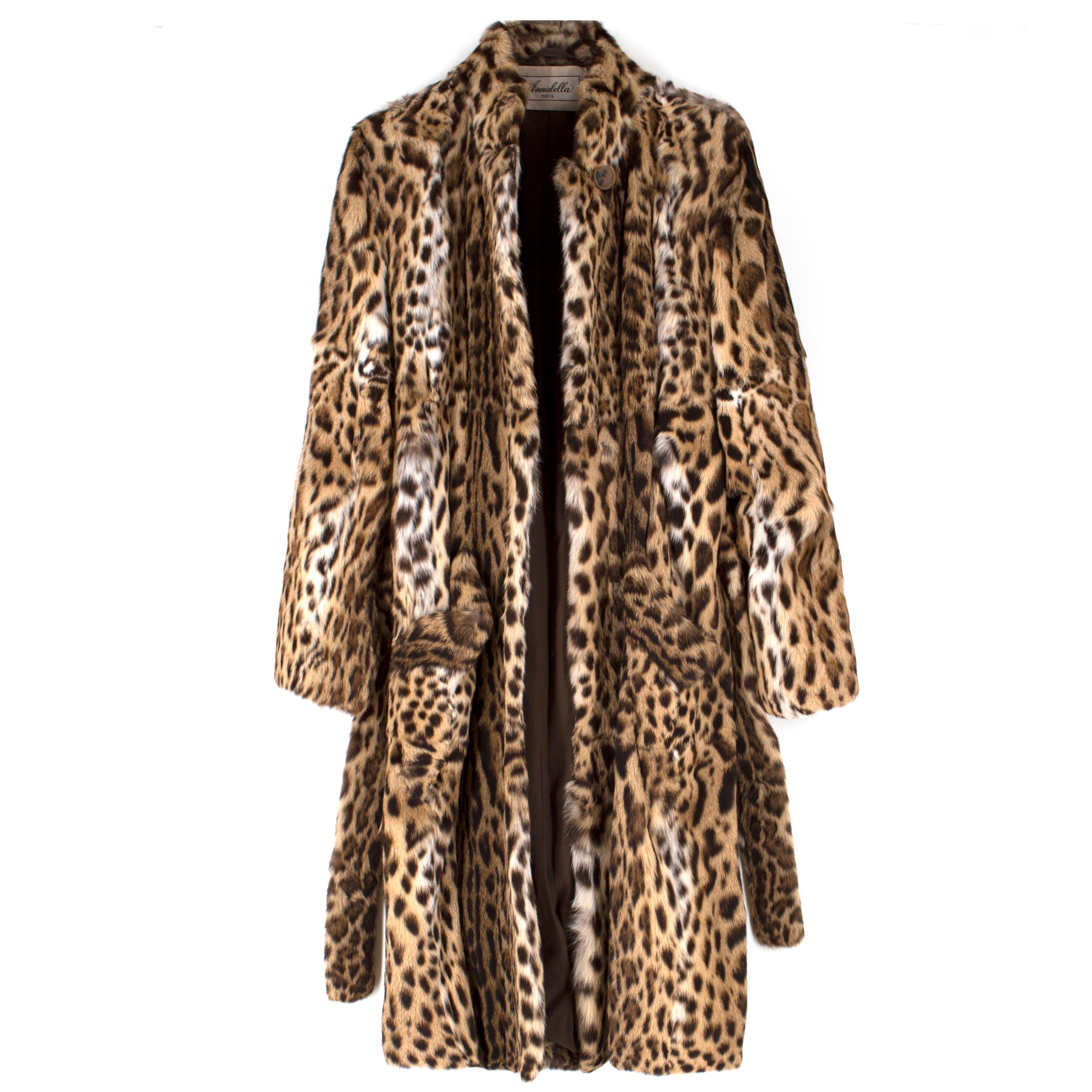  Annabella Pavia Lipicat Fur Coat US 8