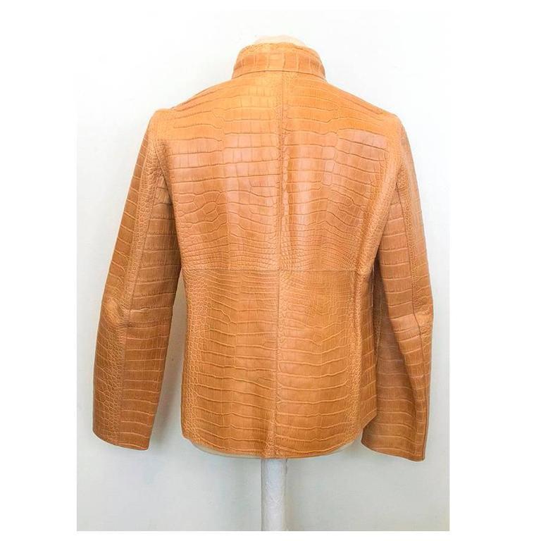 gucci alligator jacket