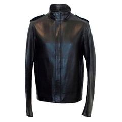 Simon Spurr Leather Bomber Jacket 12