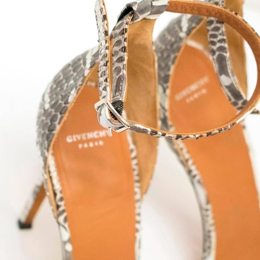Givency Python High Heel Sandals For Sale 3