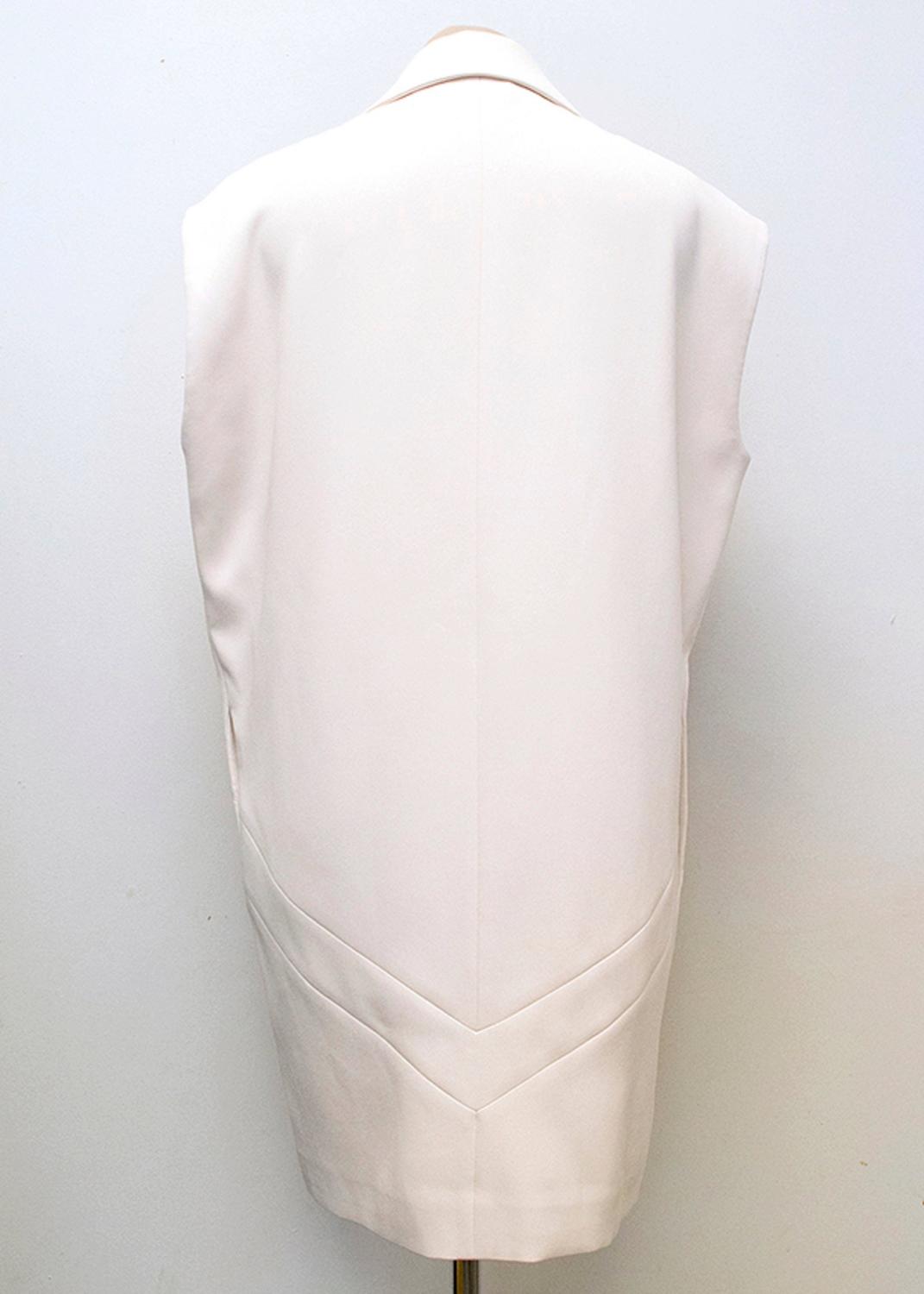 balenciaga cream shirt