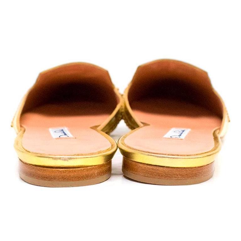 spanish leather mules