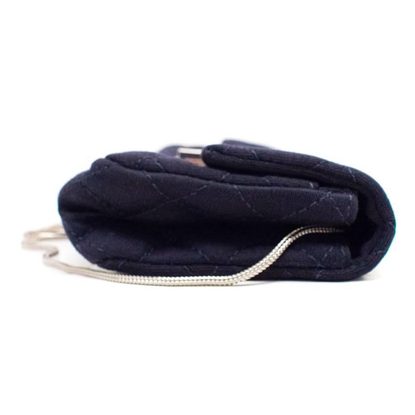 Black  Chanel Mini Union Jack Flap Bag For Sale