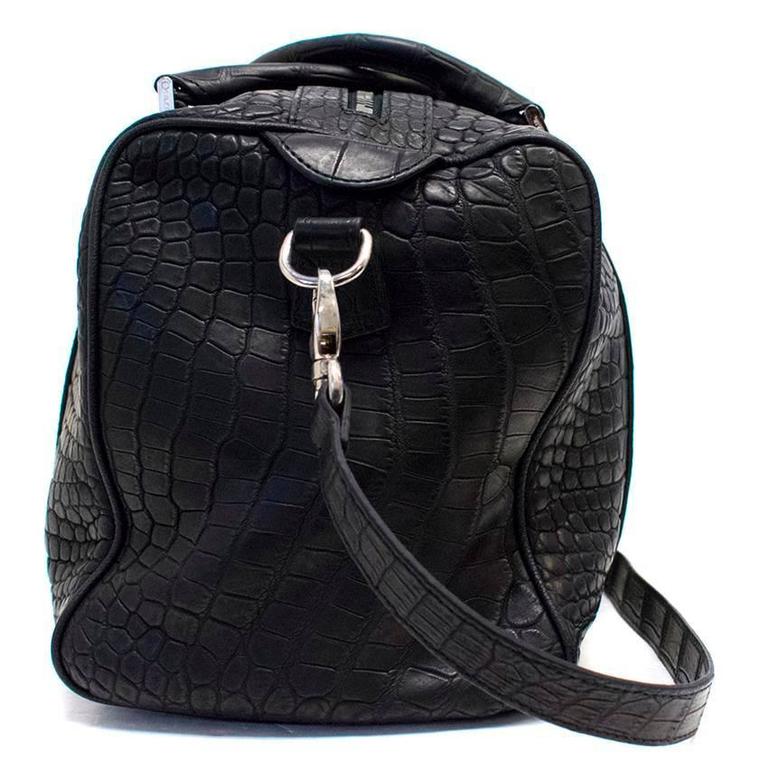 Balmain Black Crocodile Skin Tote Bag at 1stDibs | balmain bag ...