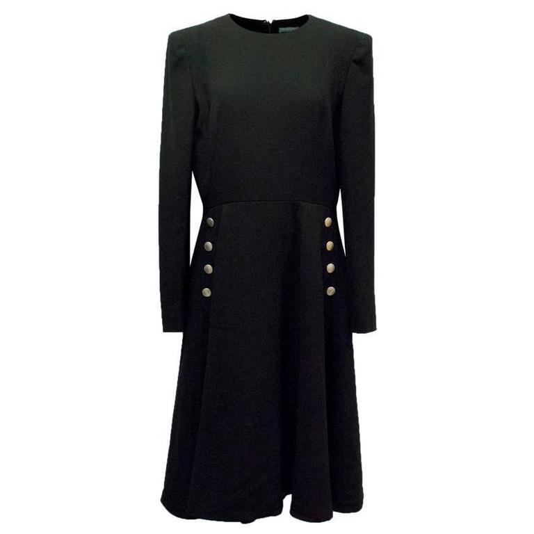 Alexander McQueen Black Dress For Sale at 1stdibs