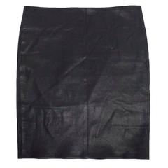 Jitrois Purple Mini Leather Skirt