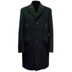 Alexander McQueen Black Men's Overcoat 4
